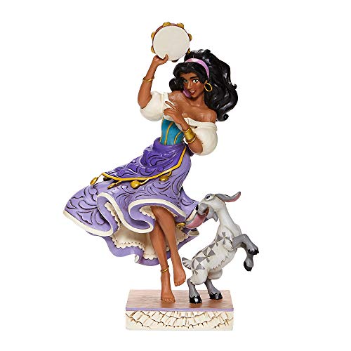 ENESCO Jim Shore Disney Traditions Esmerelda & Djali Figurine 8.75" H, Multicoloured, 6008071, 8.75 Inch - Image 4