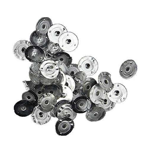 Bases metálicas para mechas de vela 400 piezas