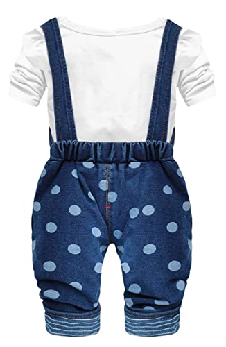 Image of Baby Pant Set,Toddler Overall Set,Little Girl Overall Shirt Cute Cartoon