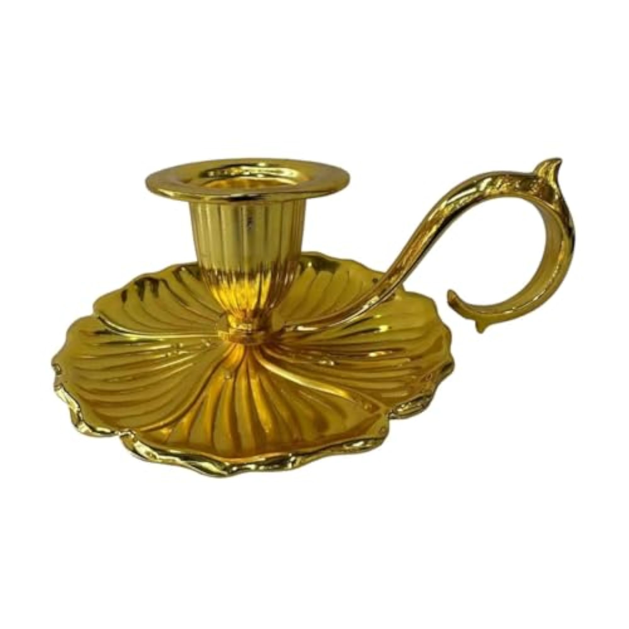 Handheld Retro Taper Candle Holder for Home Decor