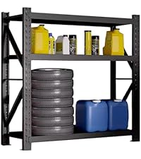 重量鉄骨棚、3連結、183x60x190、x3、倉庫整理に