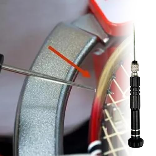 image for DYNWAVE Racquet Stringing Straight Awl Eyelets Nail Cone Sewing Awl Re