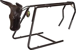 Southwestern Equine Roping Heading and Heeling Dummy Stand - [ New 2022 Version ] Roping Dummy