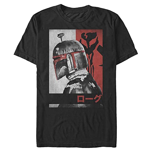 T-shirt Star Wars Boba Fett noir 3XL pour homme au style geek