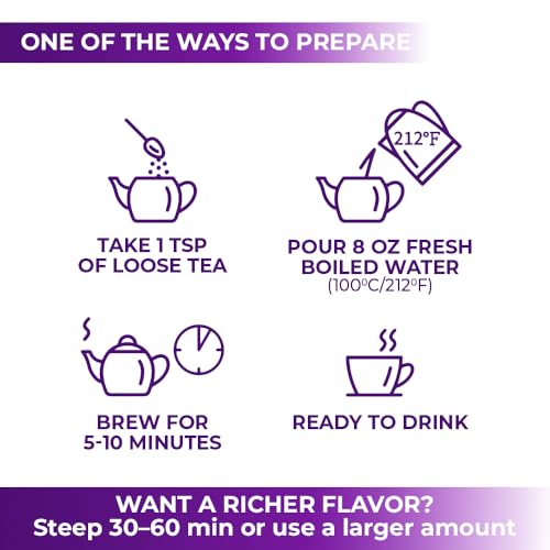 Image of 4 oz. Dried Lavender Flowers Herb Tea (Lavandula angustifolia) - 113 g Lavender Herbs Dried Tea Flores de lavanda