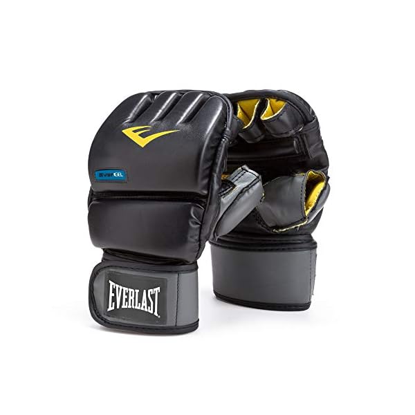 Everlast-EverGel-Wristwrap-Heavy-Bag-Gloves Everlast EverGel Wristwrap Heavy Bag Gloves (Small/Medium), Black