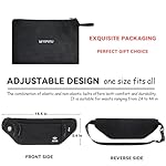 Travel Money Belt for Men and Women hidden slim passport holder - travel wallet with RFID blocking under clothes to protect Cash, Credit Cards and Documents (khaki) - Image 2