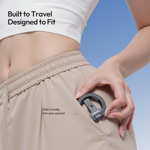 Image of ULANZI MA02 Dual Magnetic Ring Phone Grip Stand, Aluminum for MagSafe Gym Kickstand Compatible with iPhone 17-12 Series, Foldable Phone Tripod Mount with 1 /4 inch Screw for Live Streaming Vlog, Silver