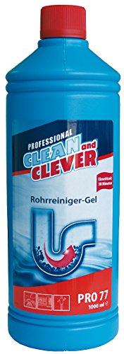 Preisvergleich Produktbild Clean and Clever PRO77 Rohrreiniger-Gel 1l