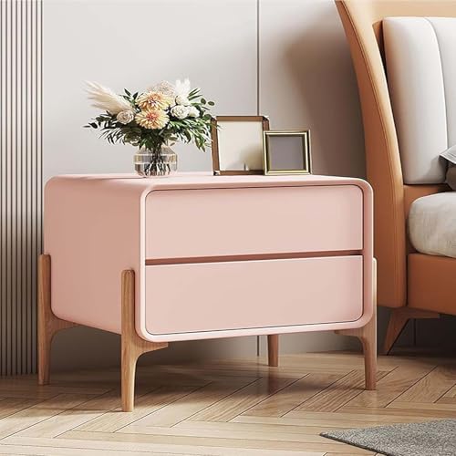 Organiseur de luxe pour chambre à coucher en similicuir et bois