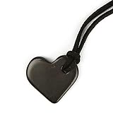 Karelian Heritage 100% Effective Shungite Necklace Heart for Women CC49
