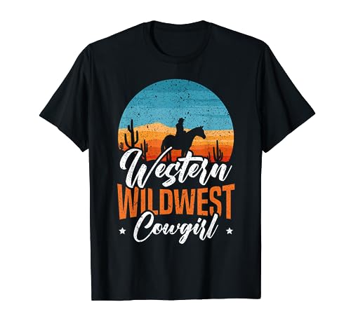 Cowgirl Lover Western Cowboy Wild West Rodeo Queen T-Shirt
