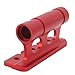 Bike Fork Mount, Bike Car Block, Quick Release Aluminium Alloy Bracket with Red Finish, Wear Bike Truck Stand for Car Roof or Bed, Secure Transport for Road Trips Camping
