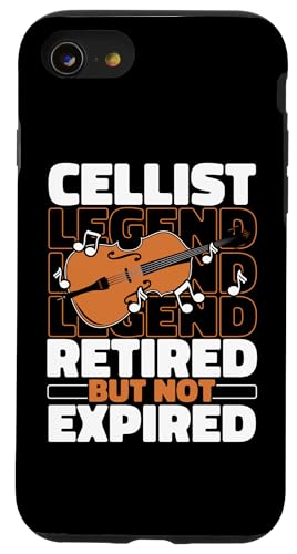 Cello Retired Violincello - Orchestra Cellist �X�}�z�P�[�X iPhone SE (2020) / 7 / 8 �p