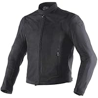 Dainese Air Flux D1 Tex Jacket Chaqueta Moto Verano, Negro(Negro)