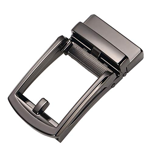Preisvergleich Produktbild F Fityle Robuste Ratschengürtelschnalle Aus Metalllegierung, Automatischer Austausch Der Schiebeschnalle für Gürtelriemen 3,5 Cm