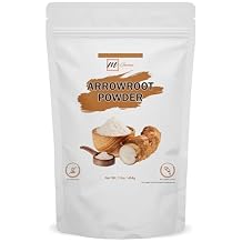 mGanna 100% Natural Arrowroot Powder 454 g / 1 lbs for Baking and Food Recipes Maranta arundinacea