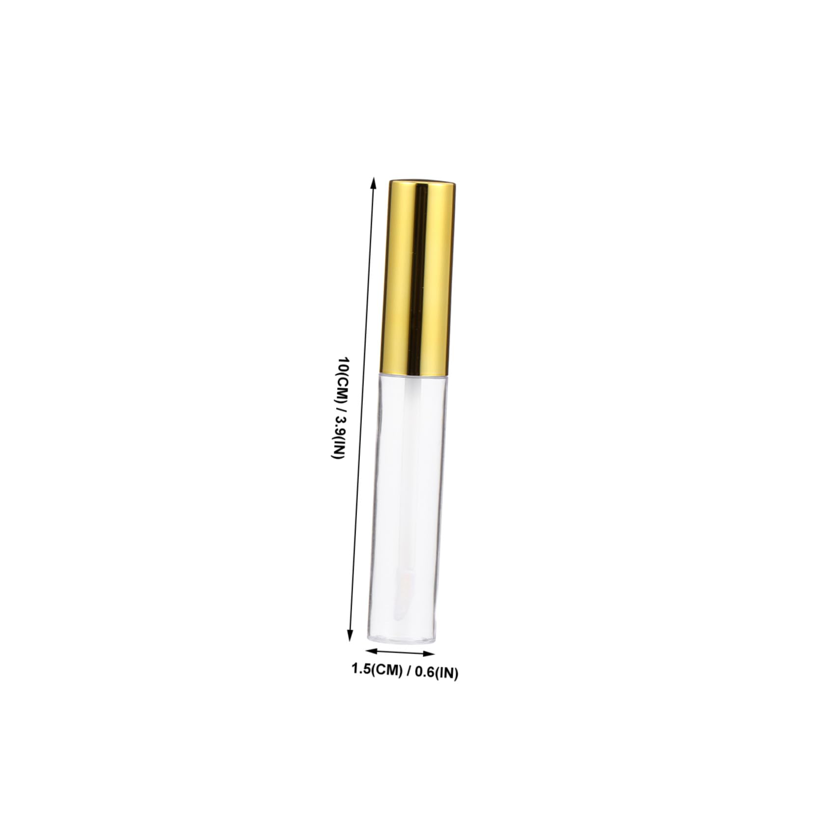 PACKOVE 36 Stück 10ml Lipgloss Tuben aus Kunststoff Leer und Nachfüllbar Tragbar für Lip Oil und Lipgloss für Make Up Projekte
