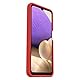 OtterBox React Series Hülle für Samsung Galaxy A32 5G, stoßfest, sturzsicher, ultraschlank, schützende Hülle, Getestet nach Militärstandard, Transparent/Rot