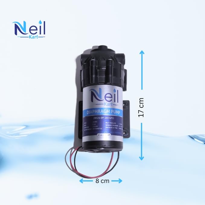 Neil-Kart Diaphram Pump-150 GPD Suitable for ALL Type of Commercial Water Purifiers (Pump-150 GPD) 4