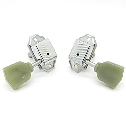 3r3l Vert Tulip Bouton Mécaniques d’accordage Tunner pour LP Guitare classique - Les Beatles, Paul McCartney, John Lennon, RIngo Starr, George Harrison 3r3l Vert Tulip Bouton Mécaniques d'accordage Tunner pour LP Guitare classique – Image 4