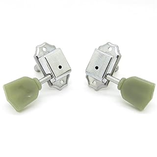 3r3l Vert Tulip Bouton Mécaniques d’accordage Tunner pour LP Guitare classique - Les Beatles, Paul McCartney, John Lennon, RIngo Starr, George Harrison 3r3l Vert Tulip Bouton Mécaniques d'accordage Tunner pour LP Guitare classique – Image 4