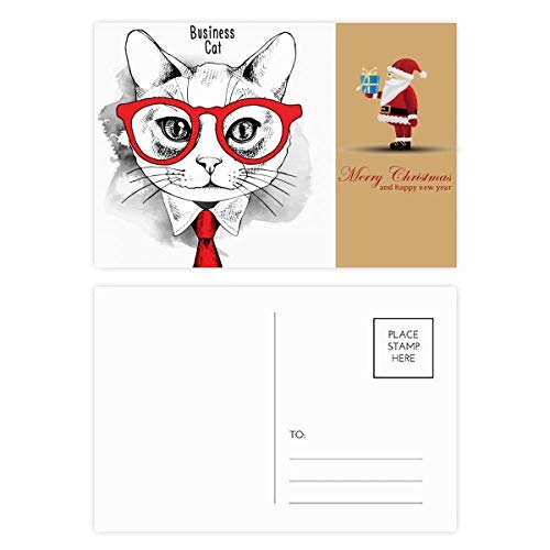 Cartes postales pour chien et chat : écrivez vos vœux professionnels avec ce lot de 20