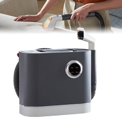 RYTJFDSAZ Limpiador a Vapor for Telas, máquina de Limpieza a Vapor con aspiradora, Limpiador de Manchas for alfombras de 13 kpa, 1600 W, pulverizador de Vapor a Alta Temperatura y succión integrada