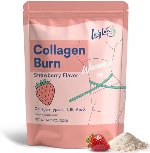 LivLyLuxe Collagen Burn Powder for Women – Appetite Suppressant f...