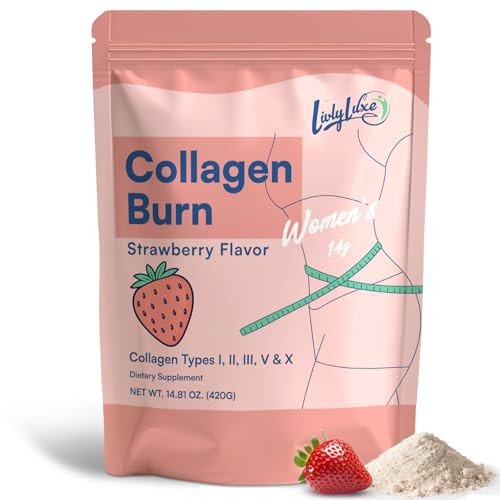 LivLyLuxe Collagen Burn Powder for Women...