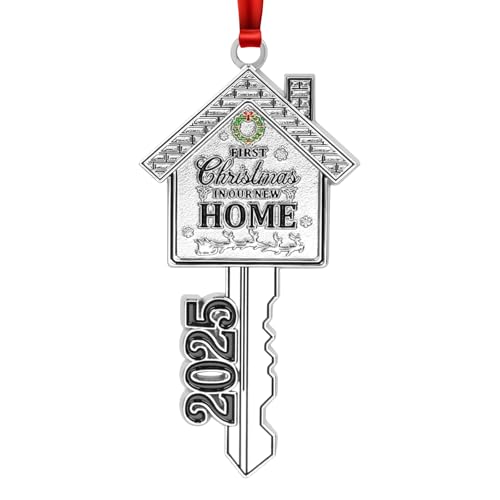 COCHIE Metal First Christmas in Our New Home 2025 Christmas