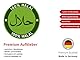 Aufkleber 100% Halal Hinweis Schild für Döner Imbiss Bistro Premium Sticker Wetterfest und UV-Beständig
