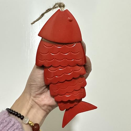 Carillon à vent Koi en métal, une idée cadeau idéale pour jardin et terrasse - 8