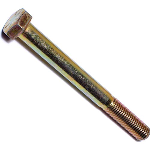 Image of Hard-to-Find Fastener 014973251963 Grade 8 Fine Hex Cap Screws, 5 /16-24 x 3, Piece-5,yellow