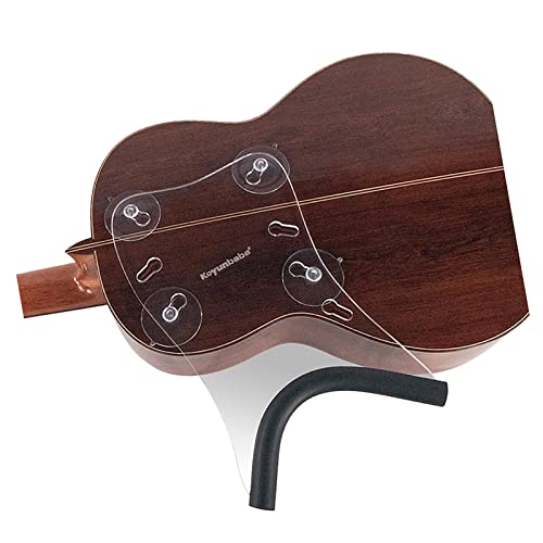 Support de guitare en acrylique transparent pour basse et ukulélé