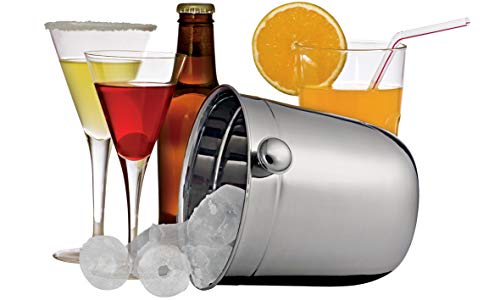 Balde para Gelo Euro Inox 1.5L