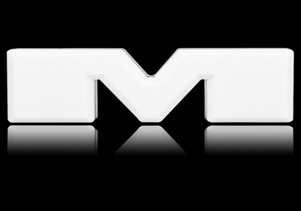 Photo 1 of 3 Piece Grill Emblem Letter Light Compatible with 2019-2024 RAM 1500 Grill Letter Light Aftermarket Set (White for 19-24)
