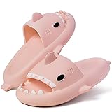 Mens Womens Cloud Shark Slides Non-Slip Novelty Open Toe Sandals Comfy Cushioned Thick Sole Cute Car