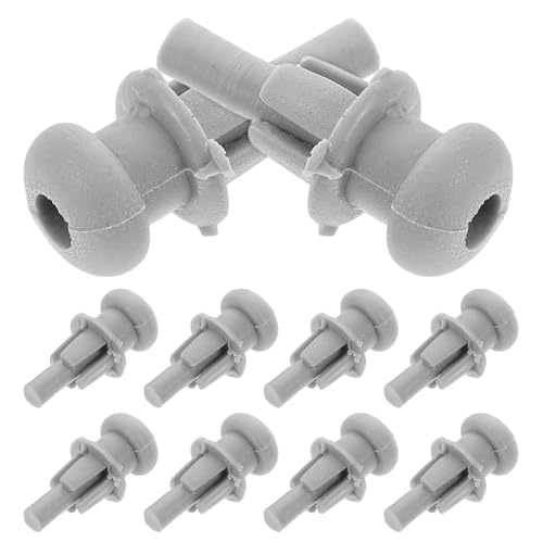 LOORGVEL 10 Piezas Gancho para Estante de Maletero de Coche Clips de Plástico Duraderos para Sujeción Carga Accesorios Resistentes y para Organización de Equipaje