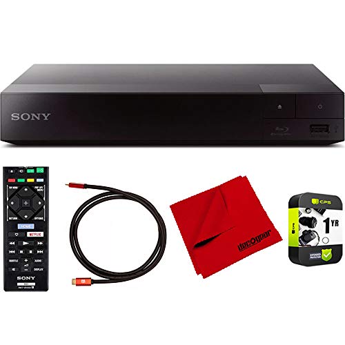 Sony bdp-s3700 streaming blu-ray disc player with wi-fi…