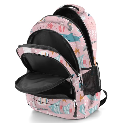 Image of rickyh style School Backpack Travel Bag for Men & Women Lightweight College