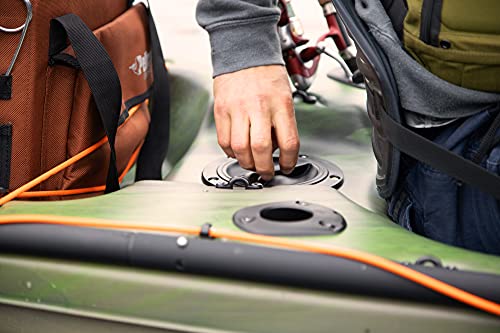 image for Pelican - Basscreek 100XP Fishing Kayak - Sit-On-Top Kayak - Lightweig