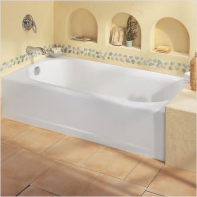 American Standard 239 Princeton Above Floor Americast Recessed Bath Tub