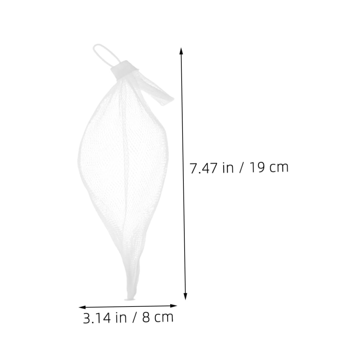 VICASKY 100pcs Marble Storage Bag Mesh Bag Storage Bags Clothes Bags for Storage Small Drawstring Bag Mesh Small Bags Marble Carrying Bag Mesh Drawstring Bag Marble Net Bag White Plastic