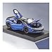 GEBAN 1:32 for Fer-Rari SF90 Super Voiture Modèle Alliage Diecasts & Toy Véhicules Strong Tirez Le Back Sound Boy Boy Girl Girl des Pères Jouets Cadeaux Modèle de Voiture (Color : Blue)