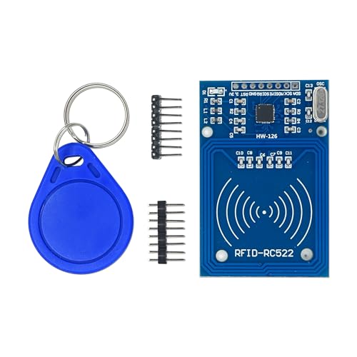 Image of Electronic Spices RFID Kit | RC522 RF IC Card Sensor Module for Arduino, ARM & Raspberry Pi | RFID Sensor with Contactless IC Card Support for DIY Projects