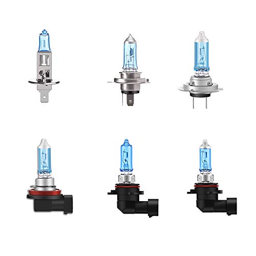 Yorten 9005 12V 55W branco halogênio lâmpada farol carro