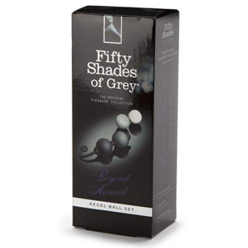 Fifty Shades Of Grey Beyond Aroused Kegel Balls Set In Black - 4 Piece - 15G, 25G, 35G And 55G #TOP5