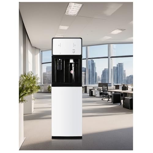 Freestanding Mains Fed Unit Floor Standing Water Cooler, Cold and Warm Dual Function Water Dispenser, Ideal For Home Office Commercial Water Tea Coffee Drinking fountain(Pipeline-connected)