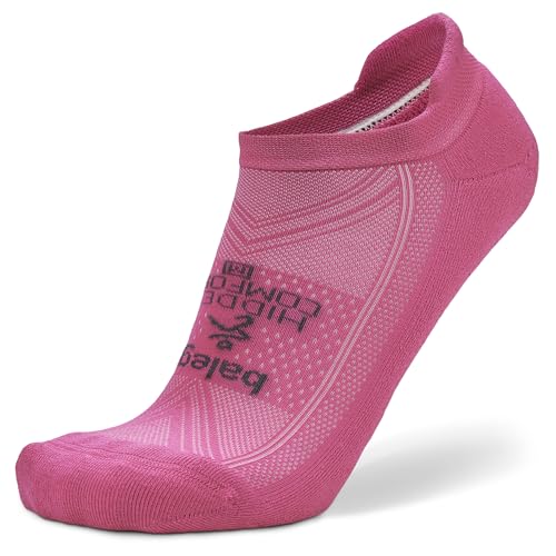 Balega Hidden Comfort Performance Calcetines De Correr Atléticos Para Hombres Y Mujeres (1 Par) - Ajuste Ergonómico, Acolchados, Transpirables, Punta Sin Costuras, Rosa, Talla S (EU 36-39.5)
